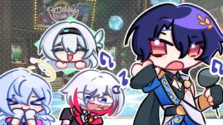 Dr. Ratio's VA Sang, and it got a little silly [Honkai Star Rail Animatic]