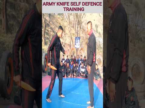 Indian Army Knife Self Defence Training | Army Training | Indian Army love | Commando training #army