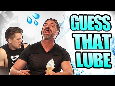 GUESS THAT LUBE! - Forcing Daddy to taste test weird lube flavors just because...