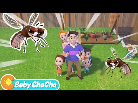 Mosquitoes Are Coming! | Mosquito Song | Baby ChaCha Nursery Rhymes & Kids Songs