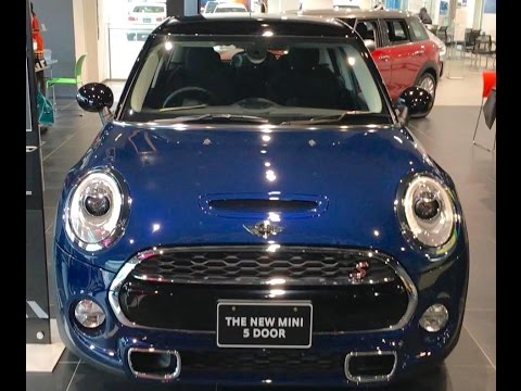 ミニクーパーS 内装: 丸いデザインとLED照明が素敵なミニクーパーS ディープブルー MINI COOPER S Interior