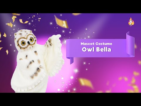 Owl Bella Mascot Costume