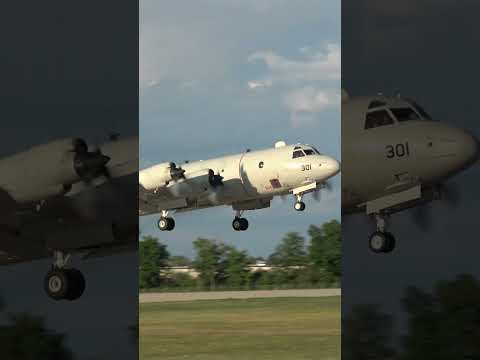 Lockheed P-3 Orion Takeoff - EAA AirVenture 2023