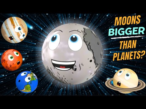 Are there Moons bigger than Planets? | The Earth and The Sun | Planets for Kids | Our Solar System