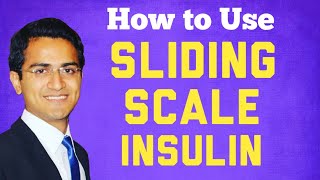 How to Use Sliding Scale Insulin For Medical & Nursing Students, Insulin Treatment For Diabetes