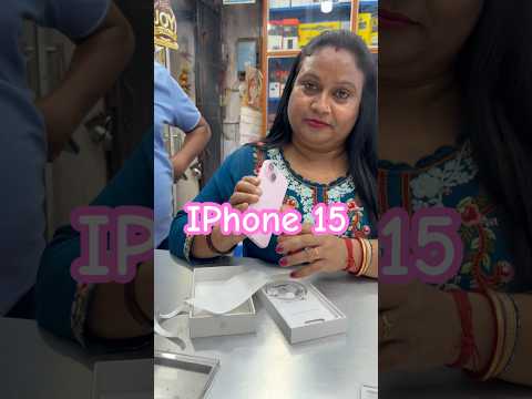 iPhone 15 pink Colour #unboxing #mobile