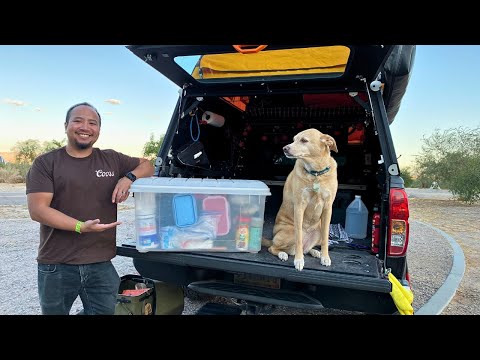 Whats in the BOX! Camp kitchen gear & Organization