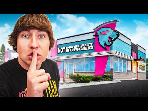 I Opened A FAKE MrBeast Burger