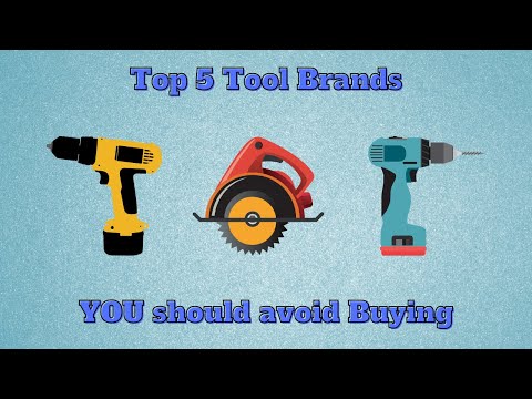 Top 5 WORST Tool Brands