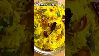 Lemon Rice | Quick & Tasty Lemon Rice #shorts #poojaskitchen