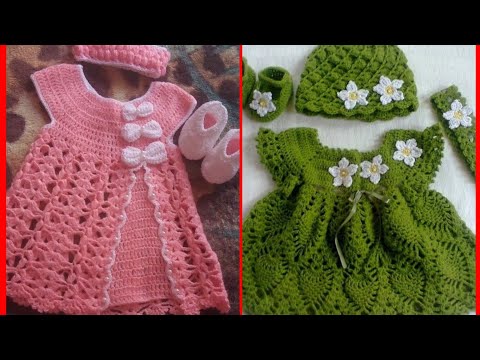 Handmade Crochet Baby Frocks Patterns ❤️