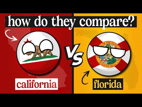 How Do California & Florida Compare (State Rivalry)