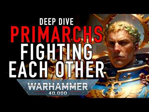 Deep Dive When Primarchs Fight Each Other in Warhammer 40K #wh40klore #guilliman