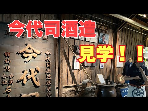 日本酒を味わいに新潟の「今代司酒造」の見学に行ってきた！