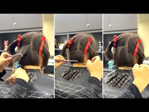 Perfect Short Layered Bob Haircut & Hairstyle Women | Fix a Layers Bob Hair