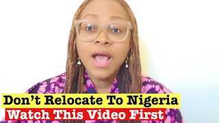 Don't Relocate/Japada To Nigeria Until You've Watch This Video - Summer Aku