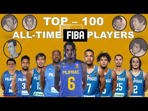 PHILIPPINES Top 100 All-time FIBA Players, Part 2 of 5 (61st to 80th)