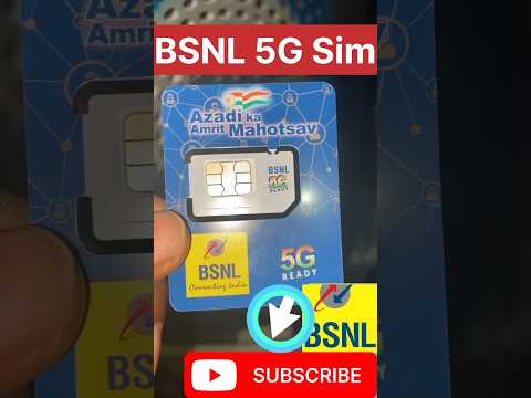 BSNL 5G सिम ₹30 रुपये में🤑 #shorts #jio #airtel #bsnl #recharge #mobile #tricks #tech #simcard #free