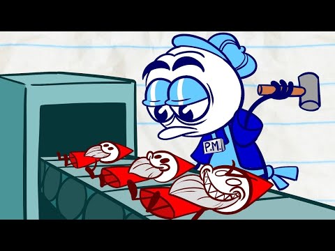 🔴 Pencilmation Live! Adventures of Pencilmate and Friends - Animated Cartoons