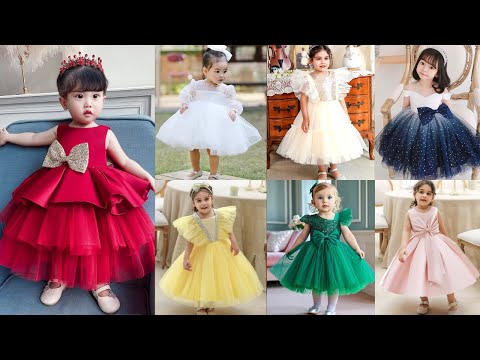 Cute birthday dress for baby girl/Trendy baby girl birthday party outfit/Baby girl birthday outfit