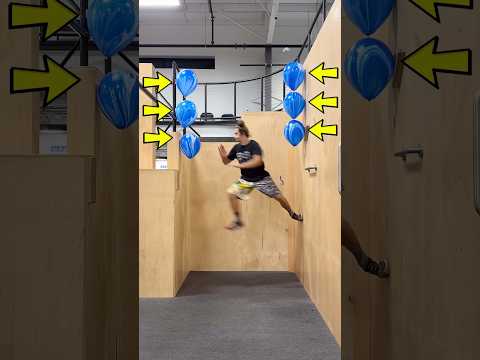 BALLOON POP VS PARKOUR 😱