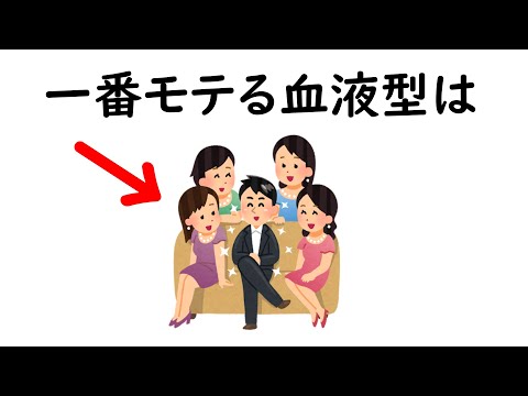 血液型に関する為になる雑学