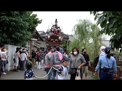 佐原の大祭2022夏　下仲町区