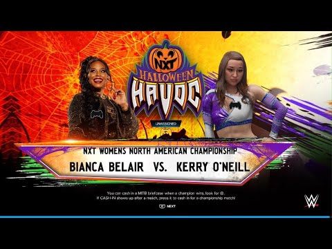 WWE 2K24 AWA Halloween Havoc: Bianca Blair vs kerry