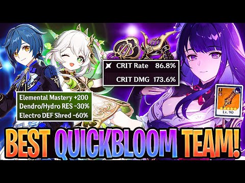 This New Raiden Quickbloom Team Is REALLY Good | Genshin Impact