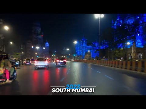 South Mumbai in 2023 | Winter Night Drive