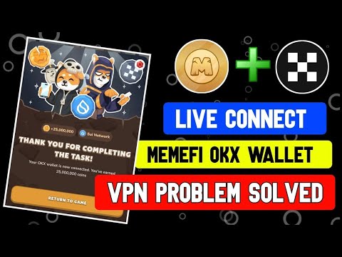 How to connect memefi to okx wallet