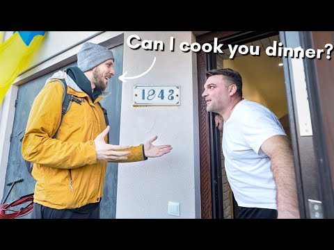 Asking Strangers in Ukraine to Cook Them Dinner in THEIR Home