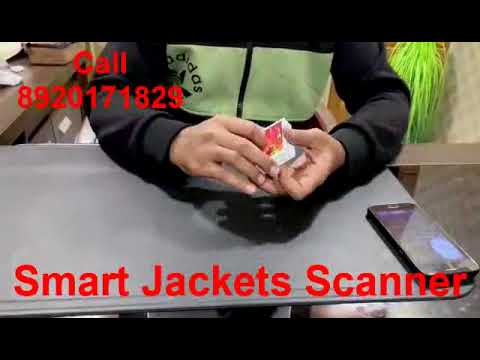 New 2021 Smart Jackets Scanner for win Cheating Playing Cards Game 8920171829