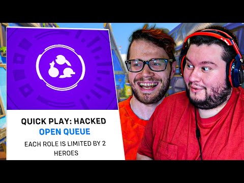 I Tried The Quickplay Hacked That Allows Tank Duos In Overwatch!?