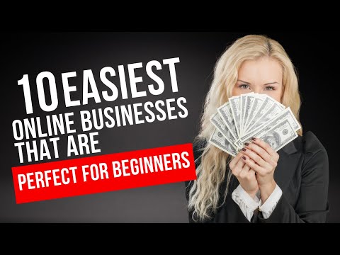 10 easiest online businesses that are perfect for beginners #OnlineBusinessBeginners