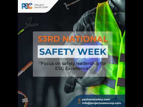 53RD National Safety Week 2024 By PSC