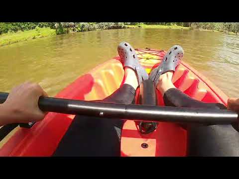 EP. 23 Kayak along Murray River ผู้หญิงพายเรือ