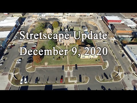 City of Center Streetscape Update Dec. 9, 2020