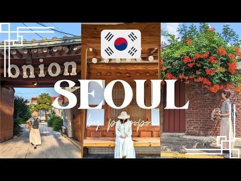 [Korea Women's Trip #2] A day to enjoy traditional Korea and cafe| Cafe Onion | Hanok Village