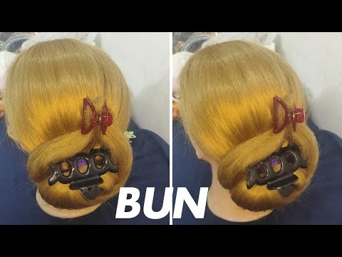 Easy juda with Clucher|Easy clucher hack|UUpdo hair style with clucher| #viral #1000subscriber #bun