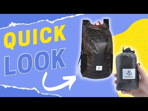 Quick Review | 4Monster Packable Hiking Backpack