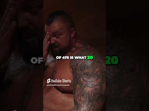 Eddie Hall shares his recovery wisdom