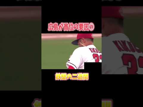 【鉄壁の二遊間】広島首位の要因 #プロ野球 #菊池涼介 #矢野雅哉