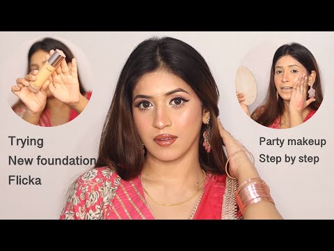 Party Makeup Step By Step ✅| Proffesionaly Done Party Makeup At Home | Indian wedding guest makeup