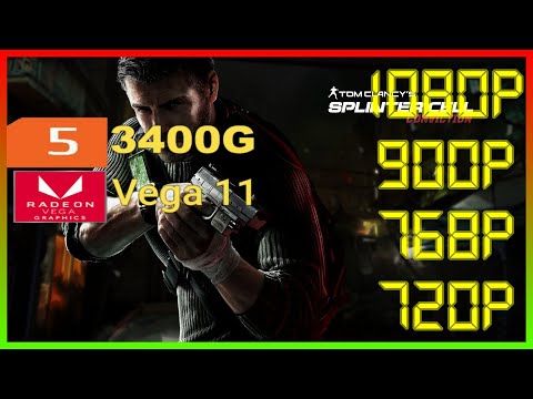 Tom Clancy's Splinter Cell: Conviction | Ryzen 5 3400G Vega 11 2x8 (2666MHz) 16GB RAM