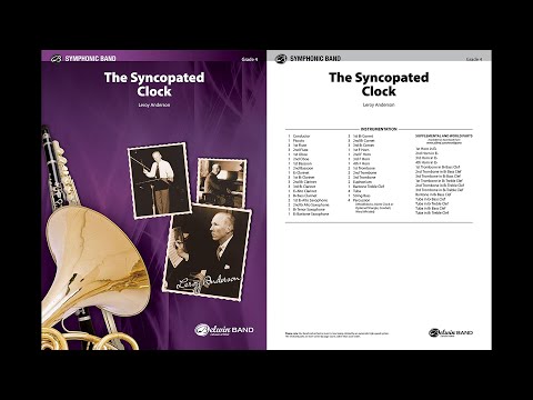 The Syncopated Clock, by Leroy Anderson  – Score & Sound