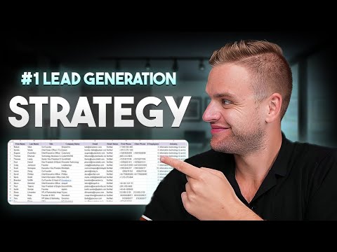 I Used This Lead Generation Strategy to Go From 0 - $900k Per Month