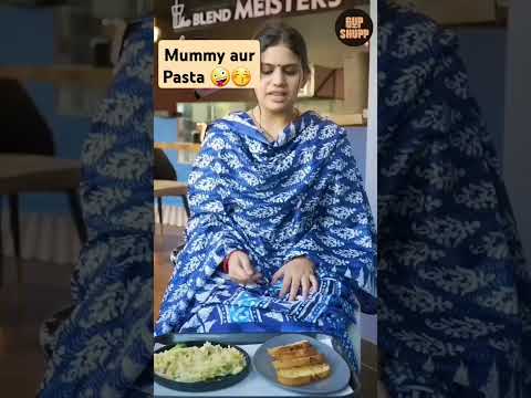 Mummy aur Pasta 🤪😚 #funny #shorts #pasta #comedy #mummy #funny #mummycomedy #fun #noorvlogs 212