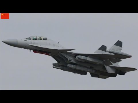 China’s most sophisticated J-15D EW two-seat fighter seen