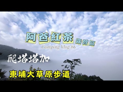 親子露營Camping Vlog No.6 二次露阿爸紅茶露營區 爬塔塔加東埔大草原步道 玉山登山口大鐵杉步道